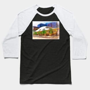Denver Transit Center Architecture Baseball T-Shirt